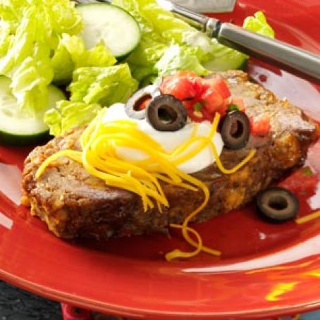 Taco Meat Loaf Recipe