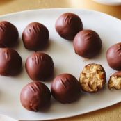 Peanut Butter Cookie Dough Truffles