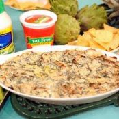 Crazy-Creamy Spinach Artichoke Dip