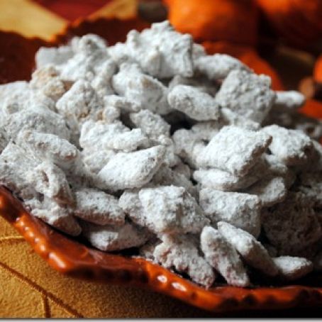 Pumpkin Spice Puppy Chow
