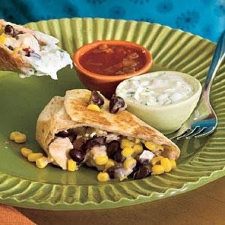 Skillet-Grilled burritos