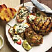 Jerk Chicken Stuffed Mini Bell Peppers