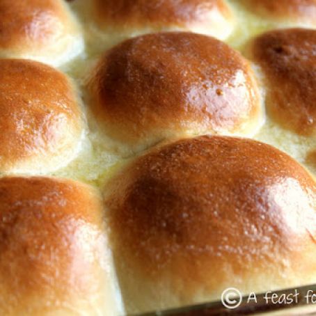 60-Minute Dinner Rolls  (Yes,fresh baked  rolls in one hour!)