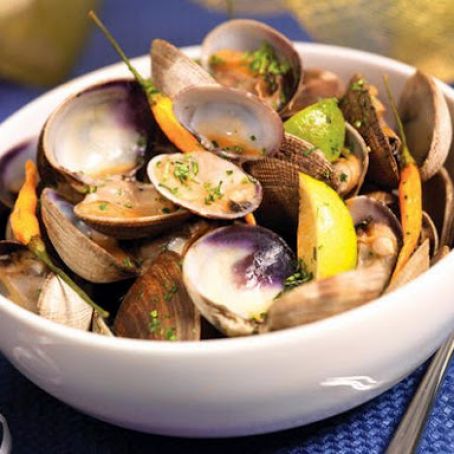 Roy's Oven Roasted Clams with Hawaiian Chili Water and Butter