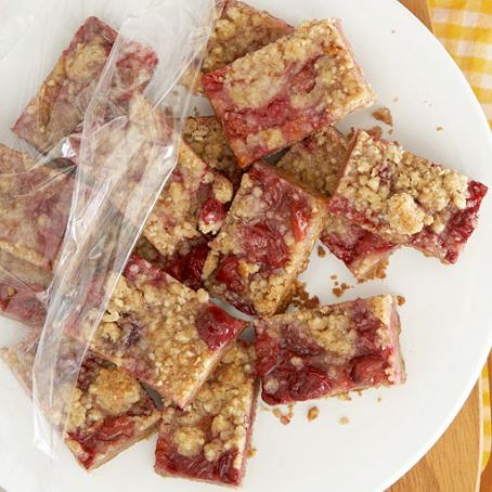 Cherry-Crumble Pie Bars