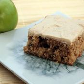 Apple Cake with Maple Cream Cheese Frosting