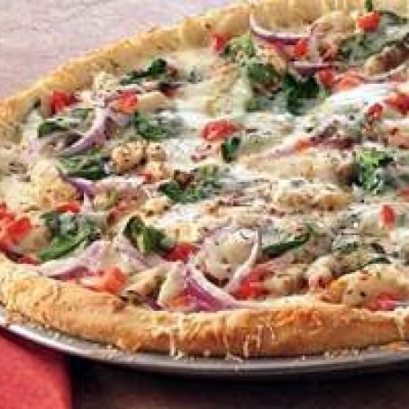 Chicken Pizza Primavera
