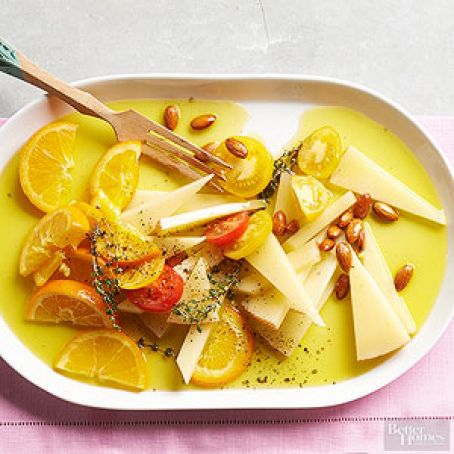 Marinated Manchego & Oranges