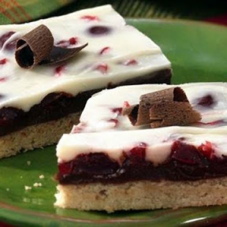 Cherry Truffle Squares