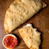 Fried Ham and Ricotta Calzones