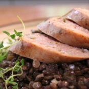 SAUSAGE****Laura Calder's Sausage and Lentils