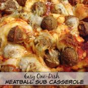 Meatball Sub Casserole