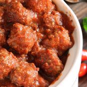 Crockpot Italian Meatballs and Marinara
