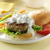 Greek-Style Chicken Burgers