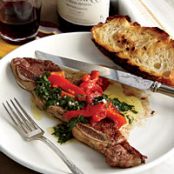 Grilled Short Ribs with Anchovy Vinaigrette