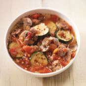 Sausage Pizza Soup (diab)
