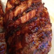 Grilled Chicken with Peanut Glaze