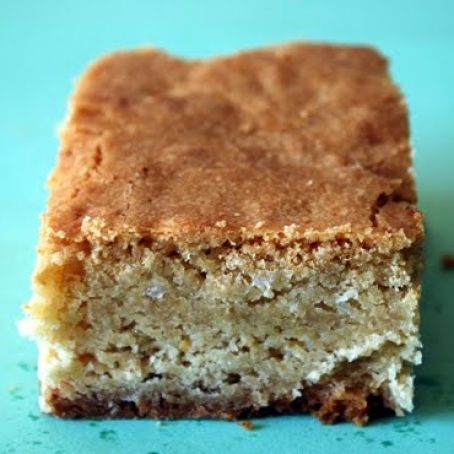 Key Lime Coconut Blondies