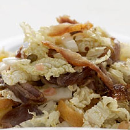 Warm Duck-and-Cabbage Salad