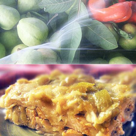Easy Chicken Enchilada Casserole - Layered, New Mexican Style | Gluten-Free Goddess Recipes