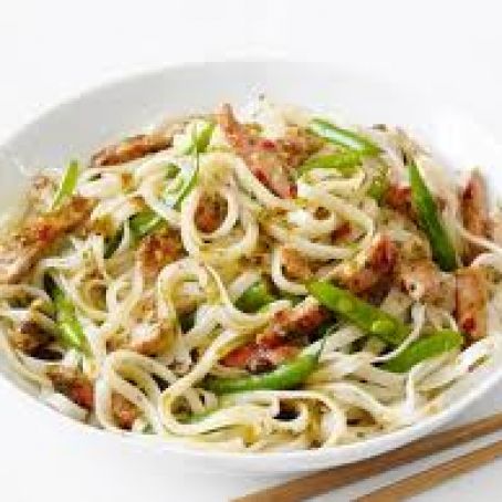 Thai Pork and Noodles