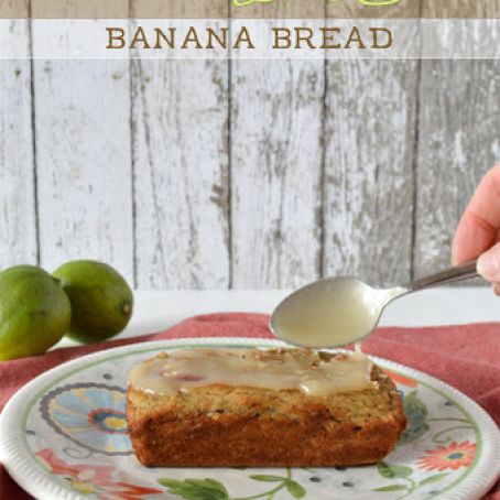 Coconut Lime Banana Bread