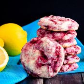 Raspberry Lemon Cookies