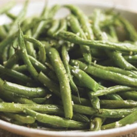 Parm-Garlic Green Beans
