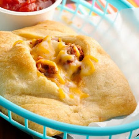 Taco-Stuffed Crescent Pockets