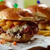 Loaded Roast Beef Sandwich