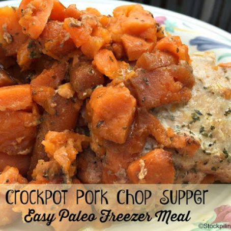 Crockpot Pork Chop Supper