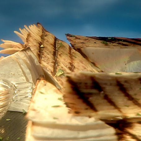 Garlic Onion Tortilla Cake