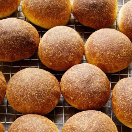 Soft Bread Salami Rolls