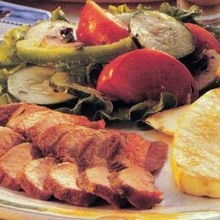 Honey-Grilled Pork Tenderloin