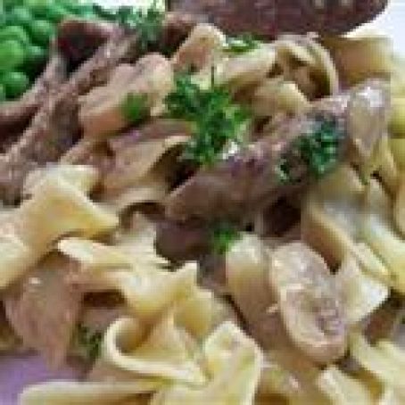 Beef Stroganoff