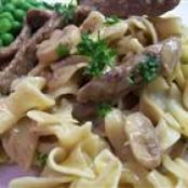 Beef Stroganoff