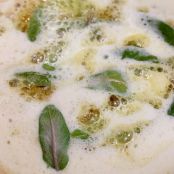 VEG*****Orecchiette with Sage Brown Butter Sauce