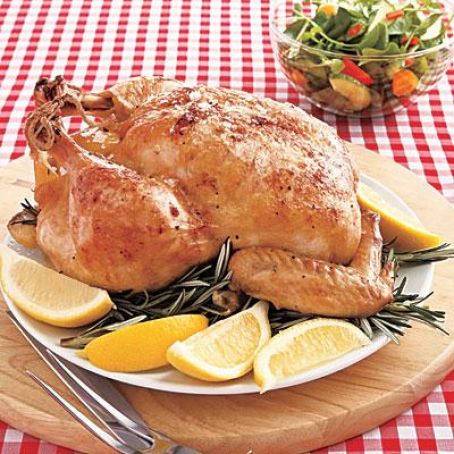 Lemon-Rosemary Chicken - Slow Cooker