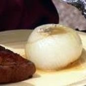 Grilled Vidalia Onions with Bacon Butter