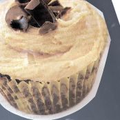 Brownie Cupcakes with Peanut butter Frosting