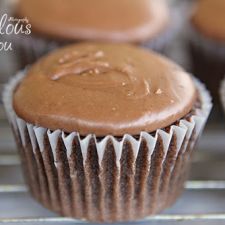 Texas Sheet Cake Cupcakes