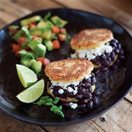 Arepas Filling: La Domino (Black Bean)