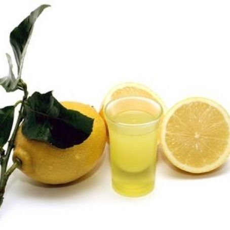 Homemade Limoncello
