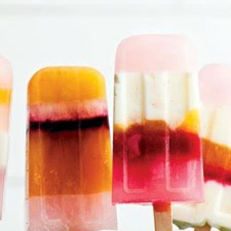 Striped Ice Pops