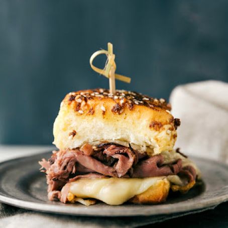 Easy French Dip Sliders