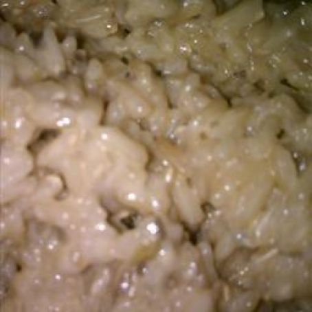 Creamy Mushroom Rice in the Rice Cooker