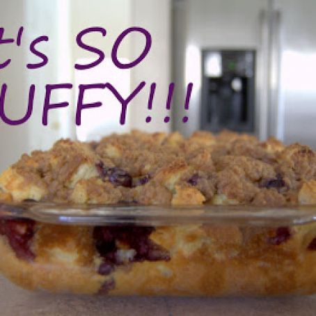 Blueberry French Toast Bake