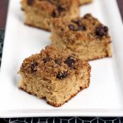 Peanut Butter Chocolate Chip Coffee Cake