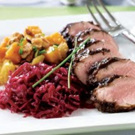 Pork Tenderloin - Date & Molasses Glaze