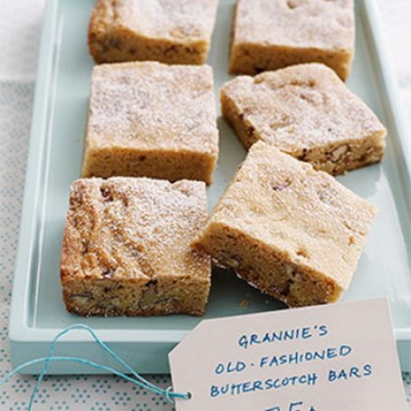 Grannie's Old-Fashioned Butterscotch Bars